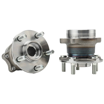 Bethesda Industrial 2X Rear Wheel Bearings and Hub For Subaru Forester 2014-18 Impreza 2012-14 Base