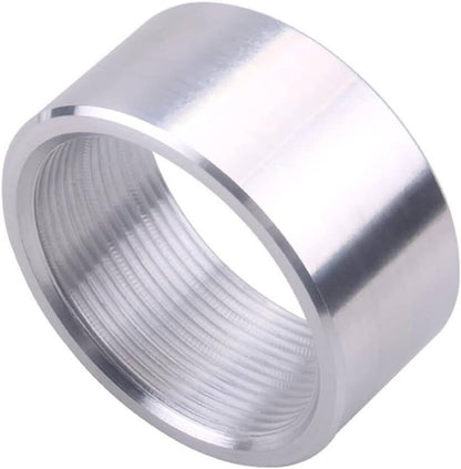 Bethesda Industrial New 2 Inch NPT Female Thread Aluminum Weld On Pipe Fitting Bung for Most Fluids