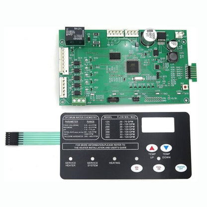 Bethesda Industrial Control Board Kit w/ 472610Z Switch Pad For Pentair Master Temp 400 42002-0007S
