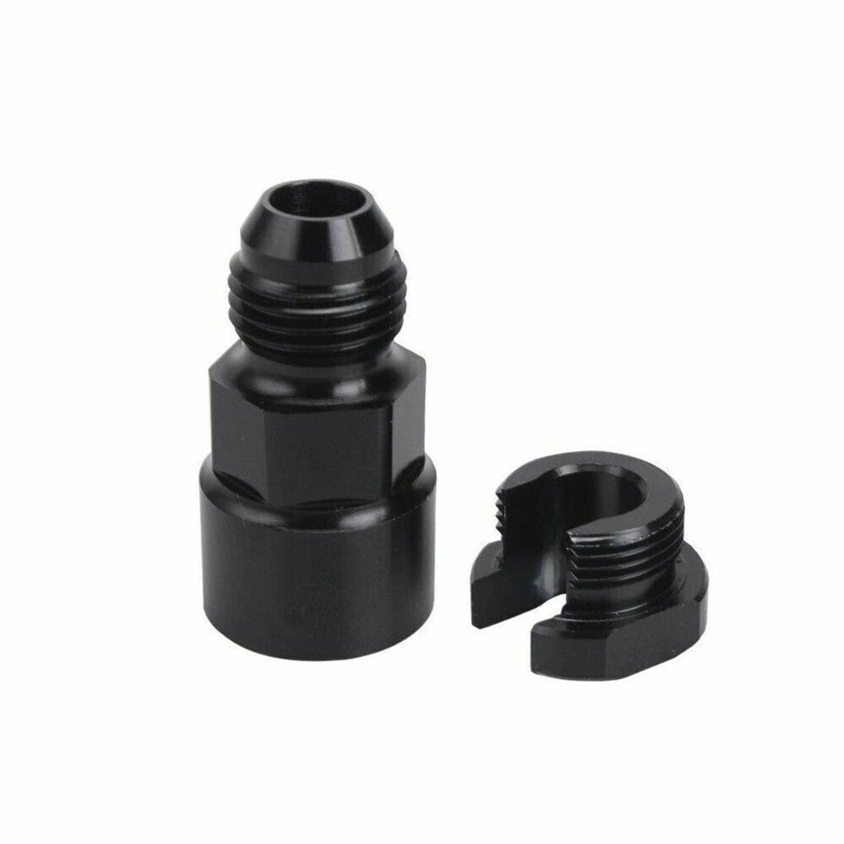 Bethesda Industrial 2Pcs 6AN Fuel Adapter Fit For To 3/8 & 5/16 GM Quick Connect W/Thread EFI Female