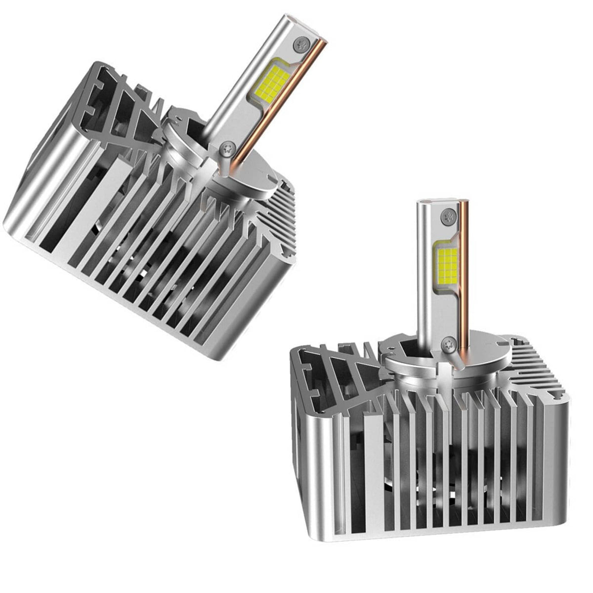 Bethesda Industrial 2Pcs LED Headlight Bulbs Hi-Lo D5S For 2016-18 Chevy Silverado 1500 Replace HID