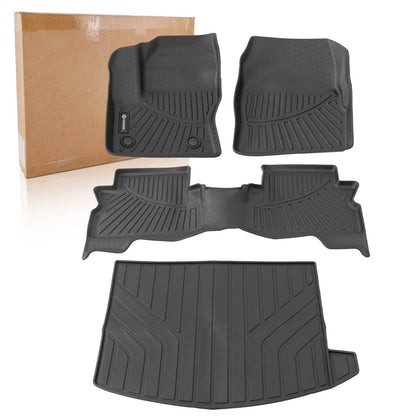 Bethesda Industrial New Floor Mats & Cargo Liner for Ford Escape 2013-2019 All Weather TPE Car Mats