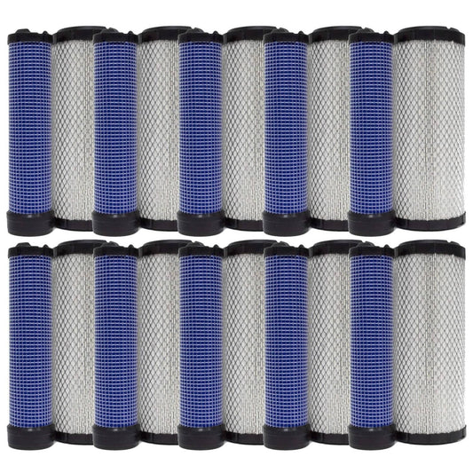 Bethesda Industrial 10PK Inner & Outer Air Filter Kit for Bobcat 6666375 6666376 Excavators Loaders