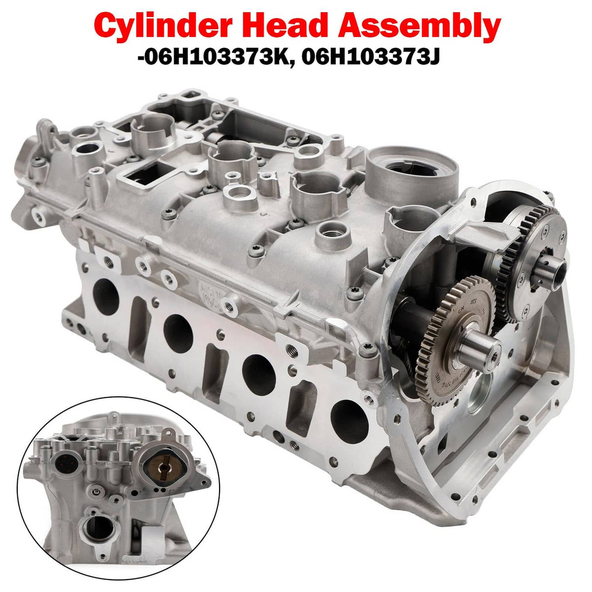 Bethesda Industrial EA888 Cylinder Head Assembly For Audi A4 A5 A6 CAEA CAEB CPMB CAED 06H103373J