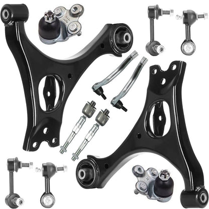 Bethesda Industrial 14Pcs Suspension Kit Front Lower Control Arms for Honda Civic 2006-2011 K620383