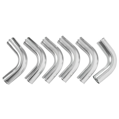 Bethesda Industrial 3" Universal Aluminum Turbo Intercooler Elbow Pipe Kit + Silicone Hose + Clamp