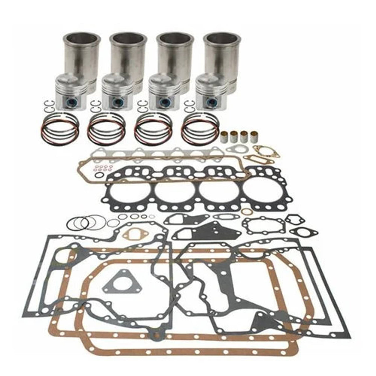 Bethesda Industrial Engine Rebuild Kit - Less Bearings - 4.125" Overbore fits Allis Chalmers D TL10