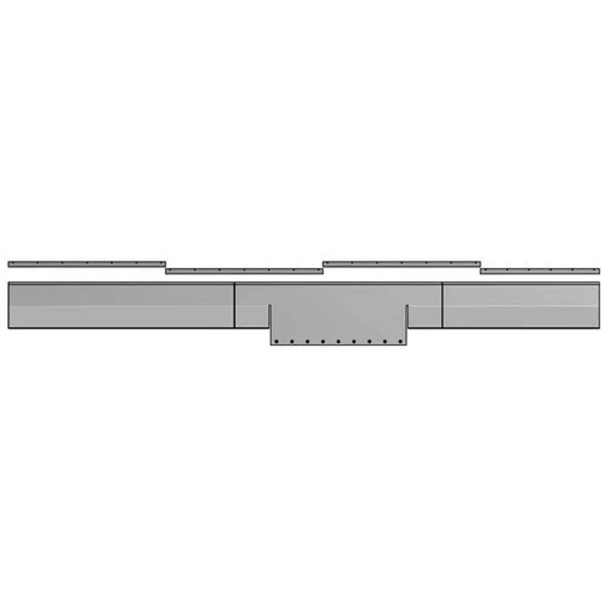 Bethesda Industrial Auger Trough Liner AGCO 6 Row fits Gleaner Hugger 630