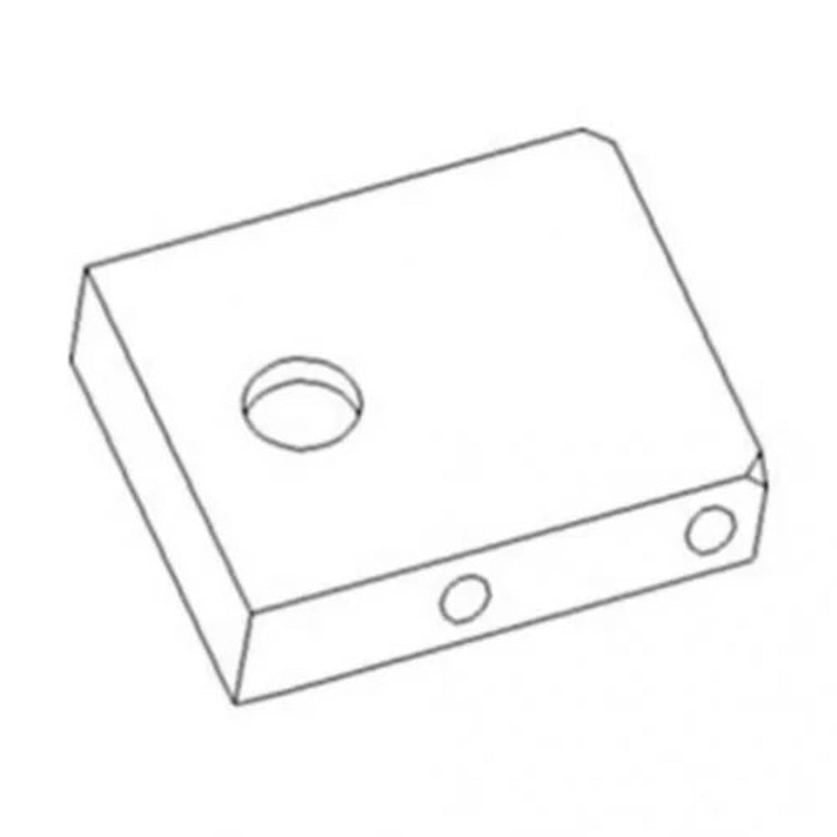 Bethesda Industrial Draft Link End Lock Plate fits John Deere 7210 7410 7700 7610 7710 7810 R127161