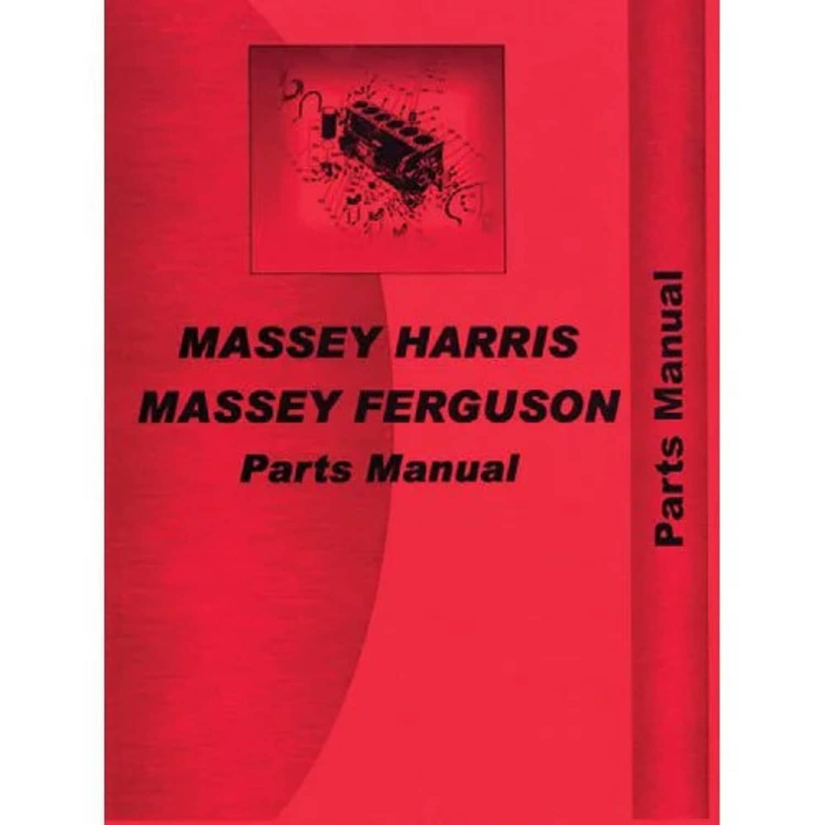 Bethesda Industrial Parts Manual fits Massey Ferguson 3505