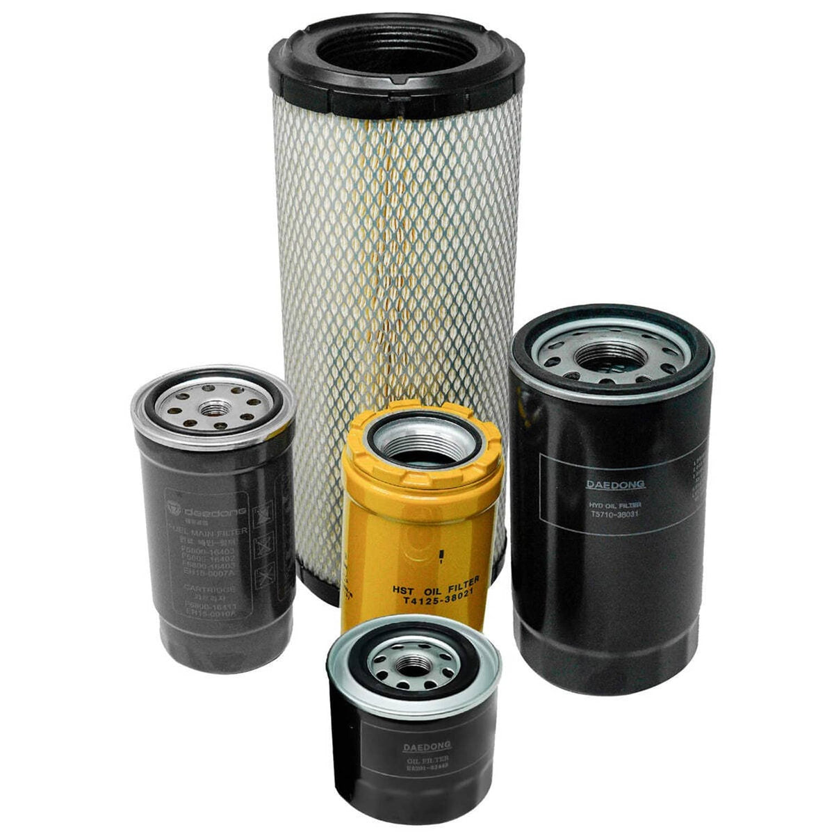 Bethesda Industrial Genuine OEM Kioti TE16-F0005A HST Tier 4 Filter Kit for NS and NX series