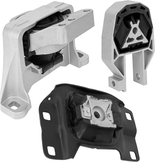 Bethesda Industrial New For 2013-2022 Ford Escape 3Pcs Engine Motor & Transmission Mount Set A5631