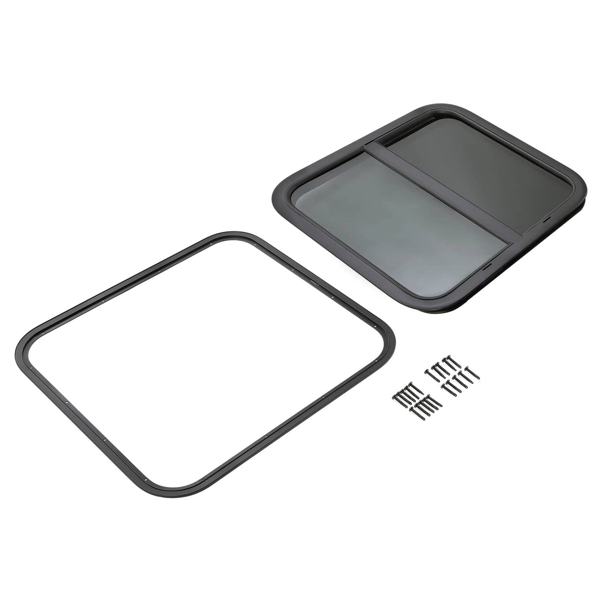 Bethesda Industrial Tinted Glass For Camper Trailer Horizontal Sliding Window RV Window 24" x 22"
