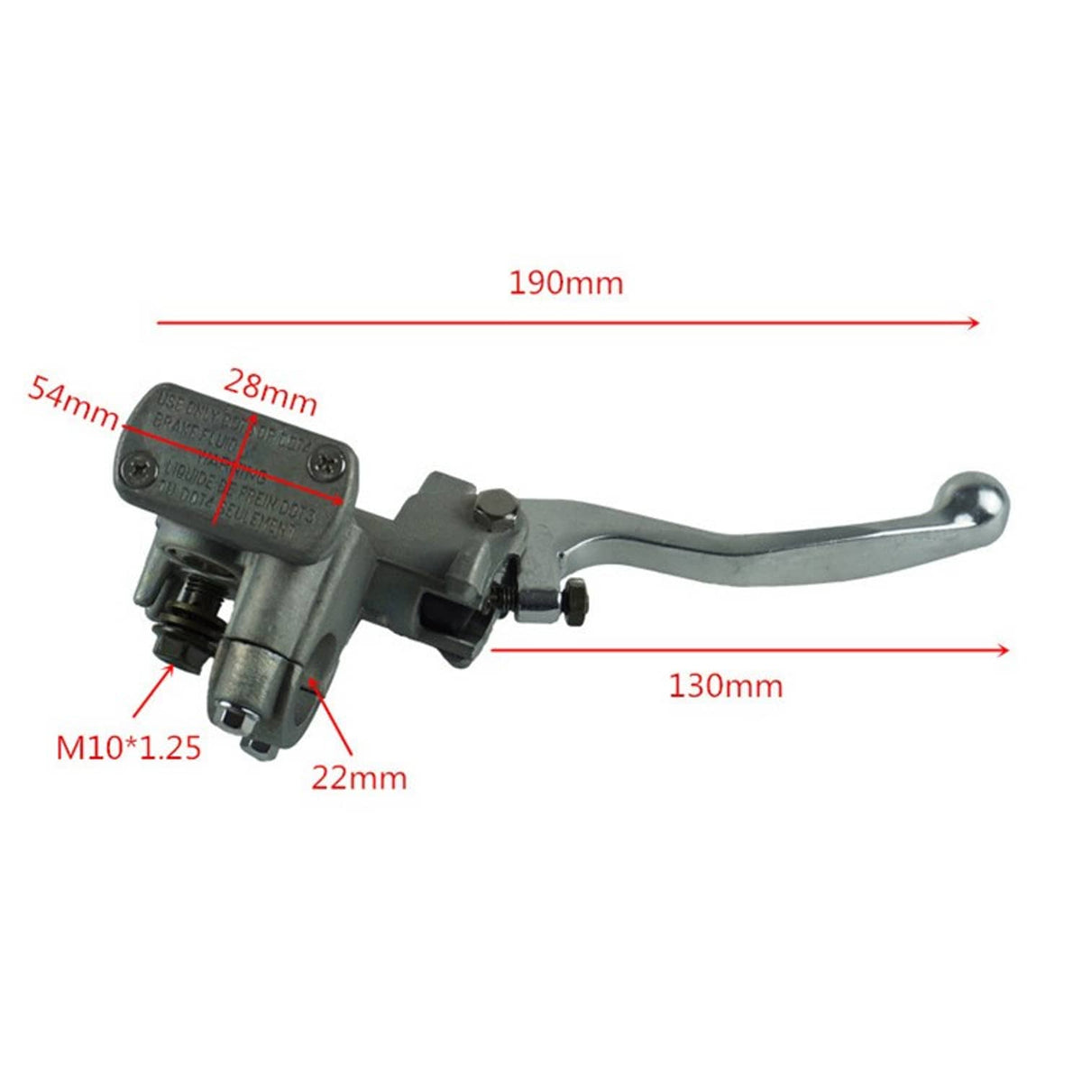 Bethesda Industrial Front Brake Caliper Master Cylinder for Honda CRF150F CRF230F CRF250F 2003-2020