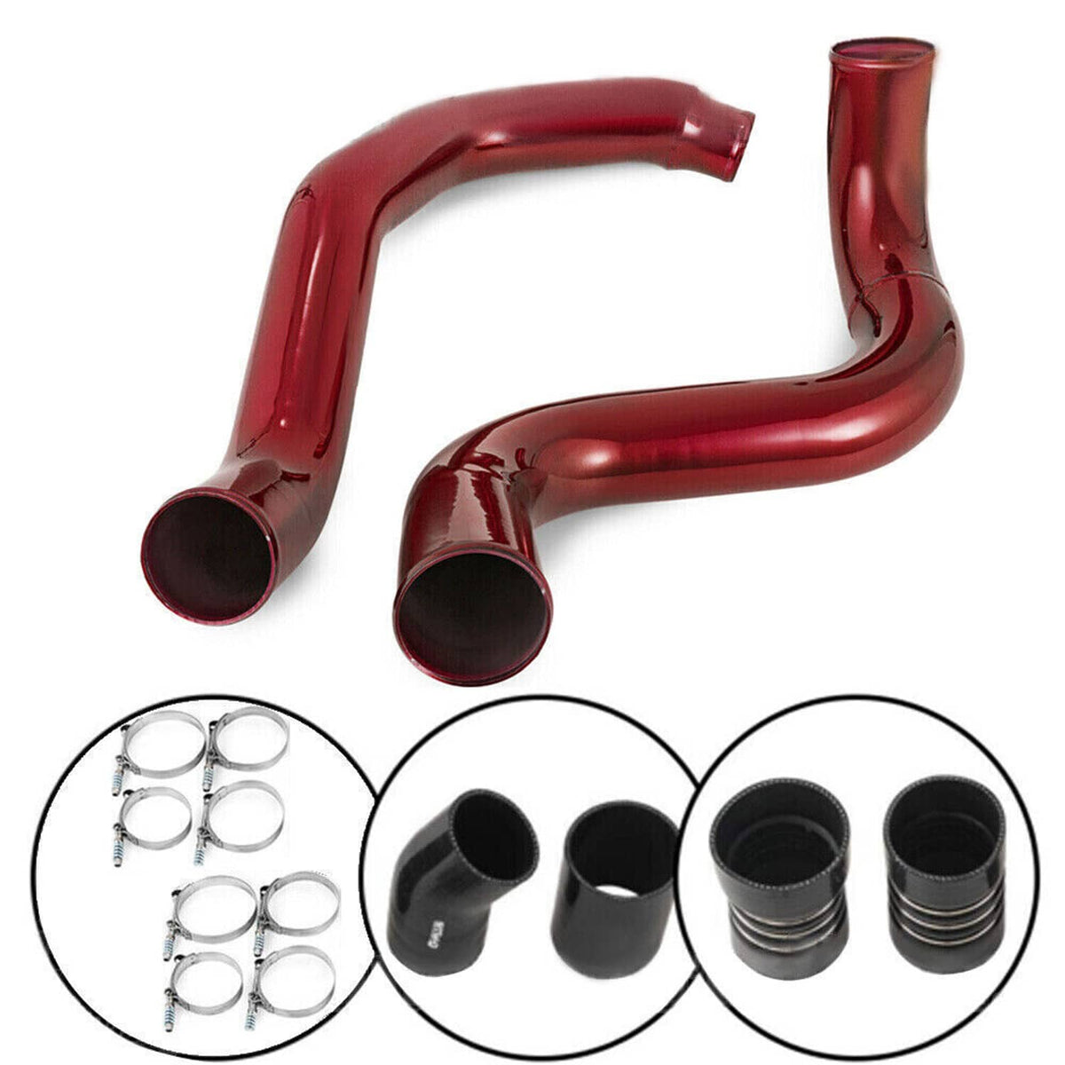 Bethesda Industrial Turbo Intercooler Pipe Kit & Intake Elbow For 03-07 Ford F250 6.0L Powerstroke