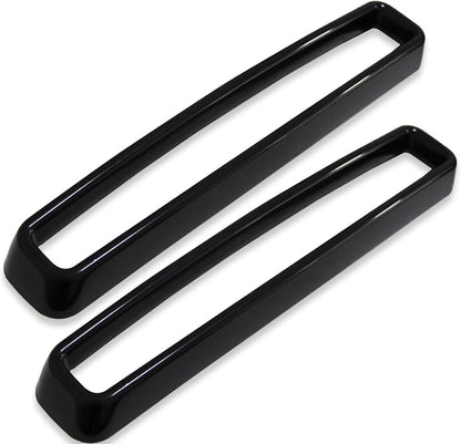 Bethesda Industrial Black Front Grill Mesh Grille Inserts Trim Cover for Dodge Challenger 2015-up