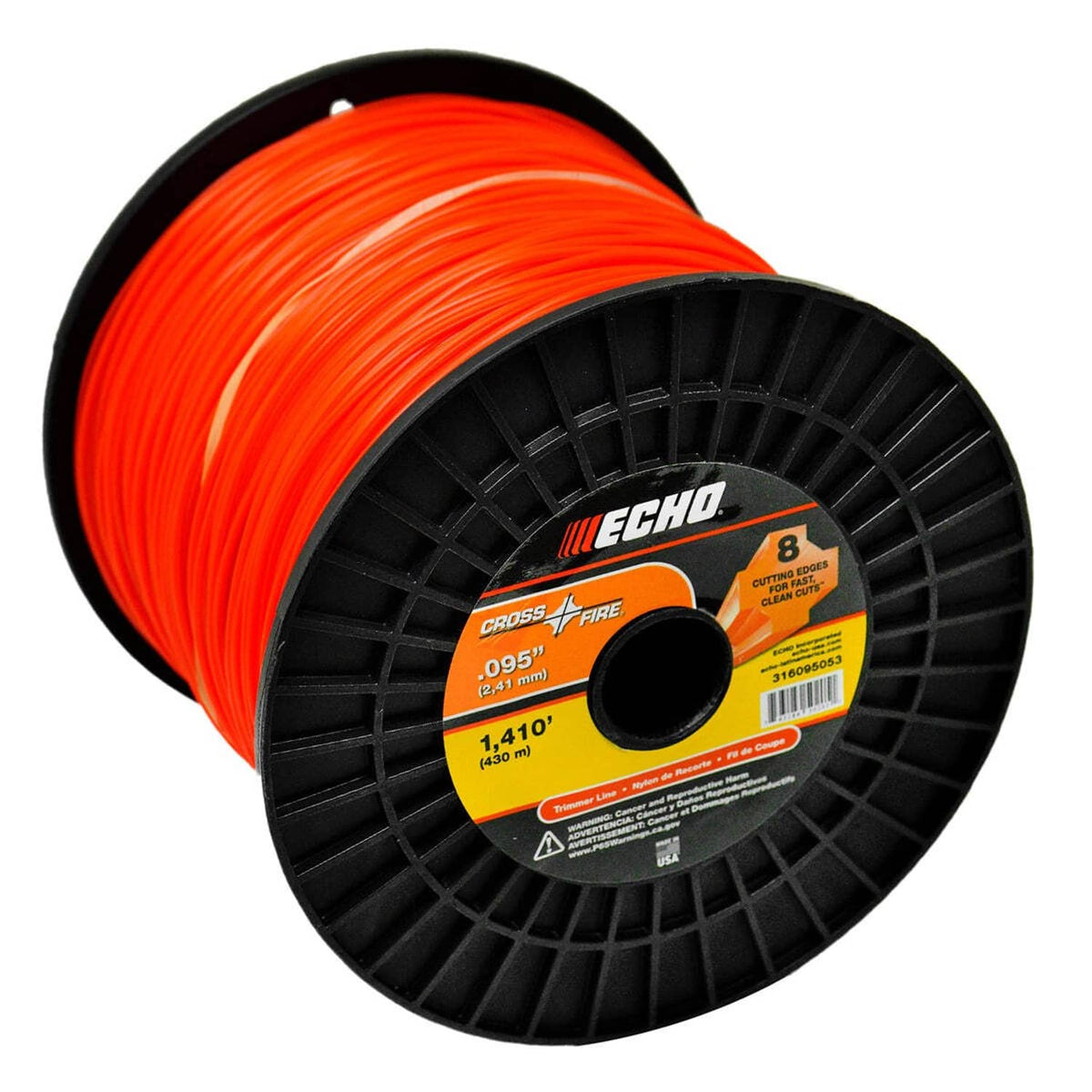 Bethesda Industrial (2) 5Lb Spool Roll Genuine Original Echo Cross-Fire 095 Trimmer Line 316095053
