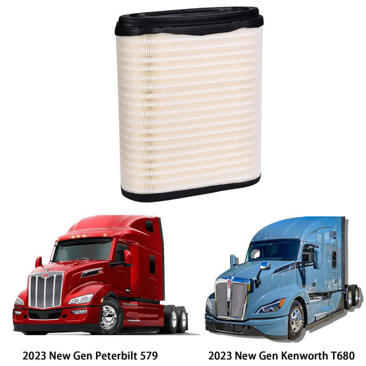 Bethesda Industrial New D37-1061 Engine Air Filter Fits For 2023 Kenworth T680 & Peterbilt 579