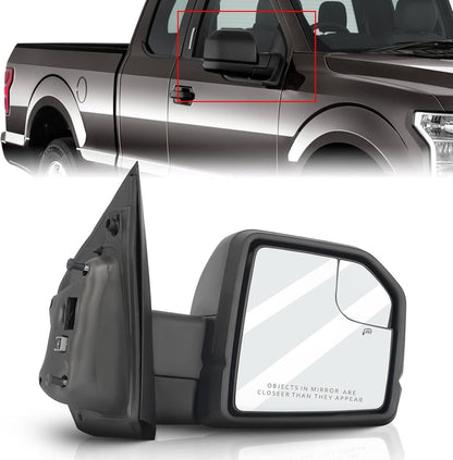 Bethesda Industrial FL3Z17682CB For 2015-20 Ford F-150 Passenger Right Side Door Mirror Power + Lamp