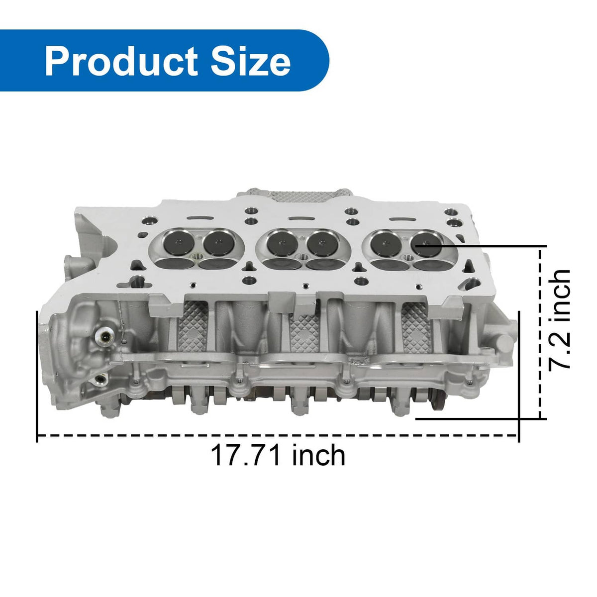 Bethesda Industrial Driver & Passenger Side Cylinder Head Assembly Pair For Dodge Chrysler Jeep 3.6L