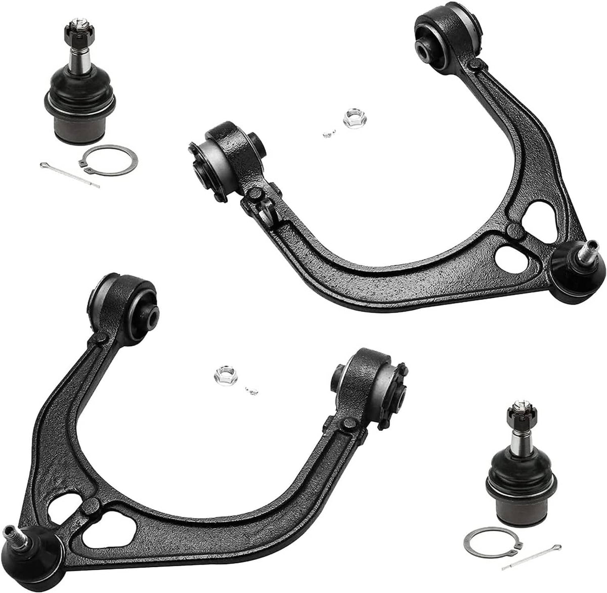 Bethesda Industrial 16Pcs Suspension Front Control Arm Kit for 2011-19 Dodge Charger Challenger 300