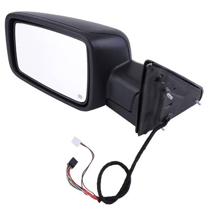 Bethesda Industrial Left / Driver Manual Fold+Heated+Temp Sensor Mirror For 2013-2019 Dodge Ram 1500