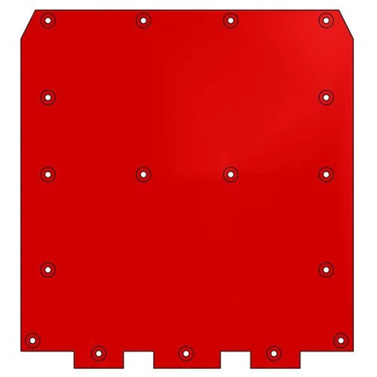 Bethesda Industrial Poly Skid Cover 18.513" x 17.188" Panel fits Case IH 2020