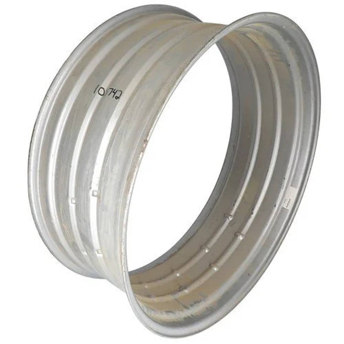 Bethesda Industrial Double Bevel Rear Rim - 16" x 42" Silver Mist