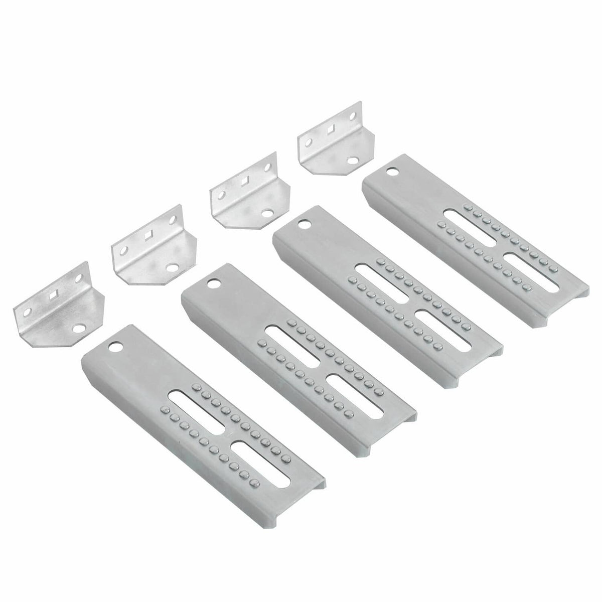 Bethesda Industrial 8PCS 10" Galvanized Swivel  Boat Trailer Vertical Bunk Board Brackets Bolster