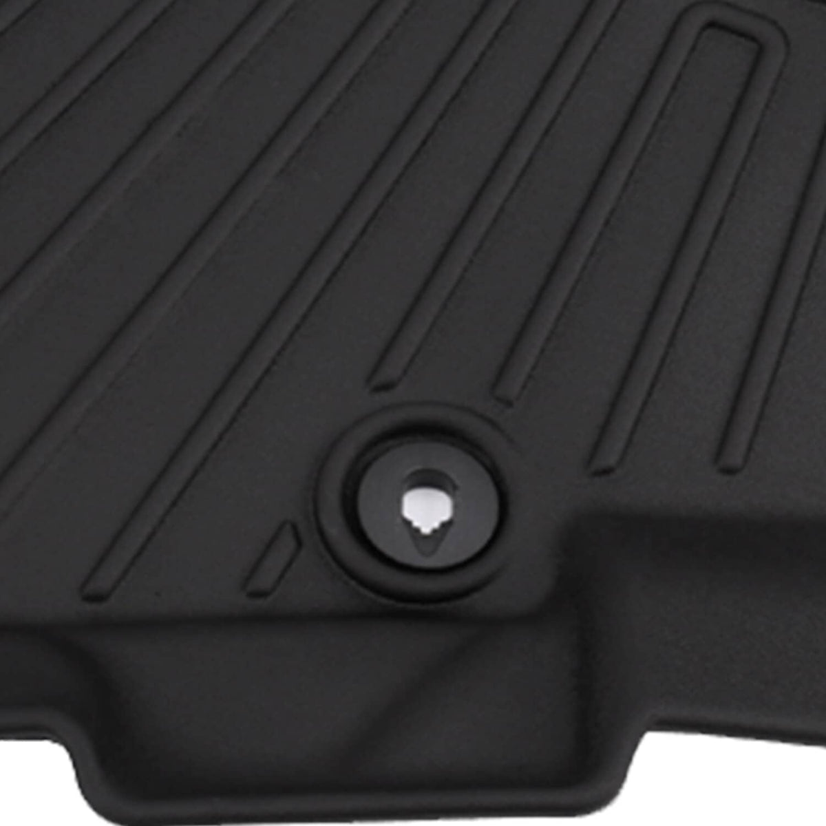Bethesda Industrial Floor Mats for 2022-2025 Nissan Frontier Crew Cab All Weather TPE 3PCS Liner Set
