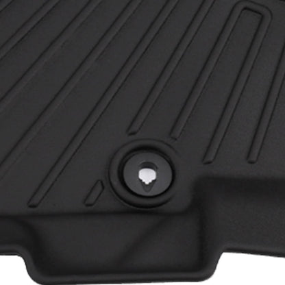 Bethesda Industrial Floor Mats for 2022-2025 Nissan Frontier Crew Cab All Weather TPE 3PCS Liner Set