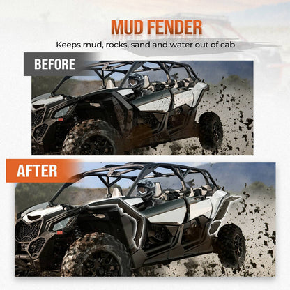 Bethesda Industrial UTV Extended Fender Flares Kits For Can-Am Maverick 1000 MAX 2017-2023 715002973