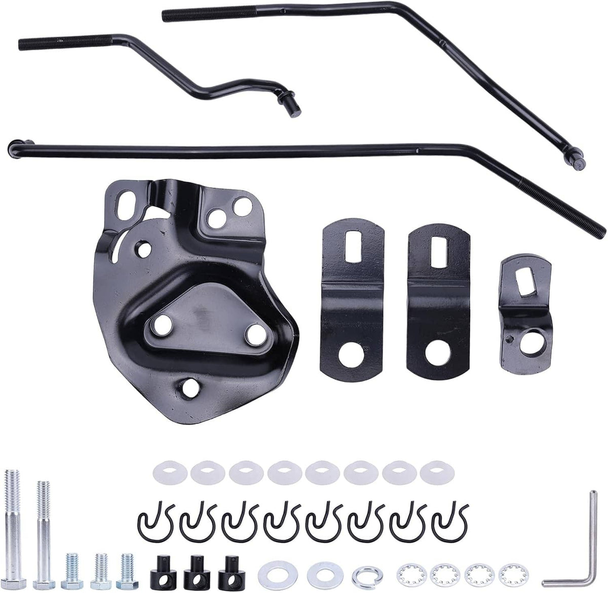 Bethesda Industrial 4 speed Shifter Linkage Kit For 1955-1967 Hurst Shifters & Muncie Transmission
