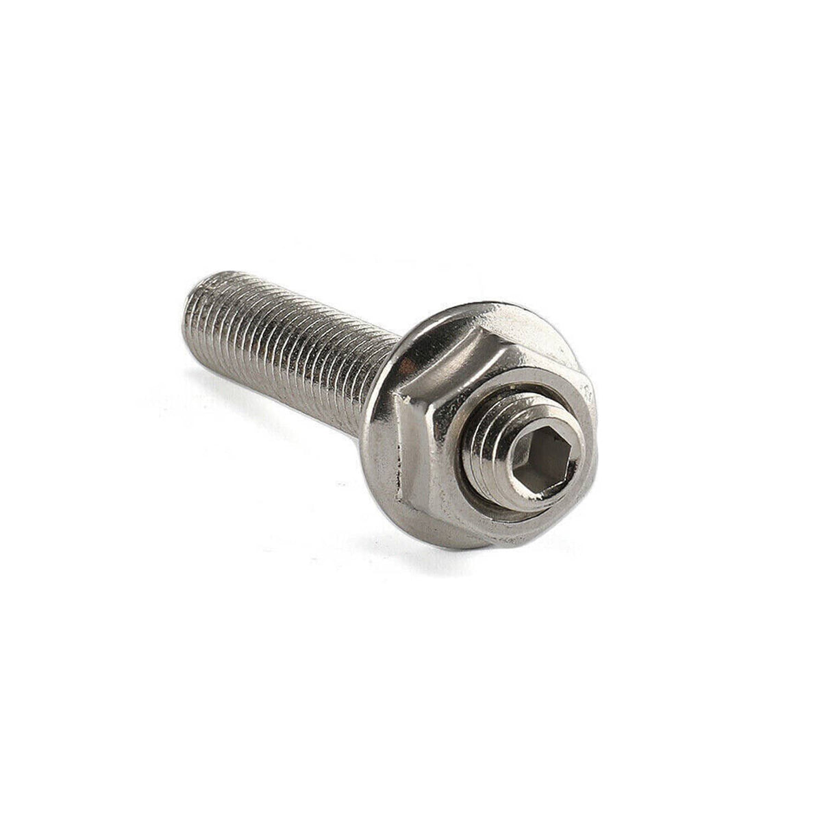 Bethesda Industrial 16pcs Stainless Steel Exhaust Manifold Stud Nuts Set for Ford 4.6L 5.4L Liter V8