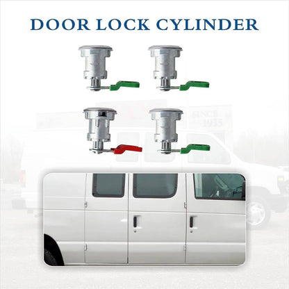 Bethesda Industrial For Ford Econoline Van E150 E250 E350 Ignition & Door Lock Cylinder KEYED ALIKE