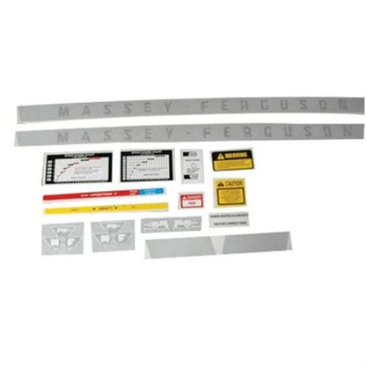 Bethesda Industrial Decal Set 135 Vinyl fits Massey Ferguson 135