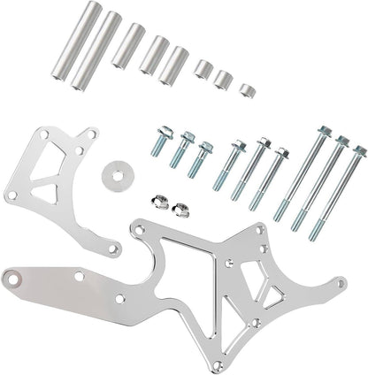 Bethesda Industrial LS Engine Serpentine Alternator Bracket Power Steering Pump For LS1 LS2 LS3 LS6