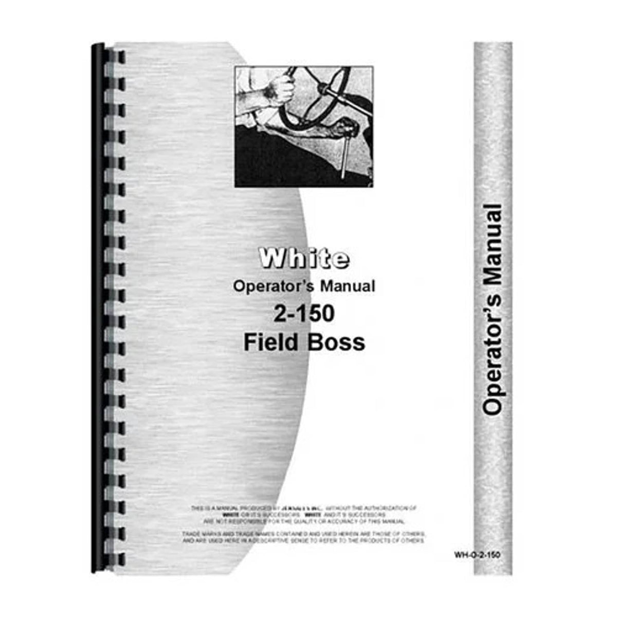 Bethesda Industrial Operator's Manual fits White 2-150