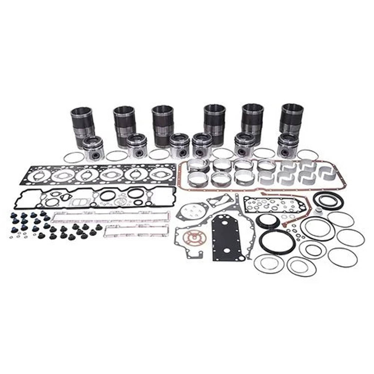 Bethesda Industrial Engine Rebuild Kit - Less Bearings - Piston Marked 3446 fits Case IH MX255