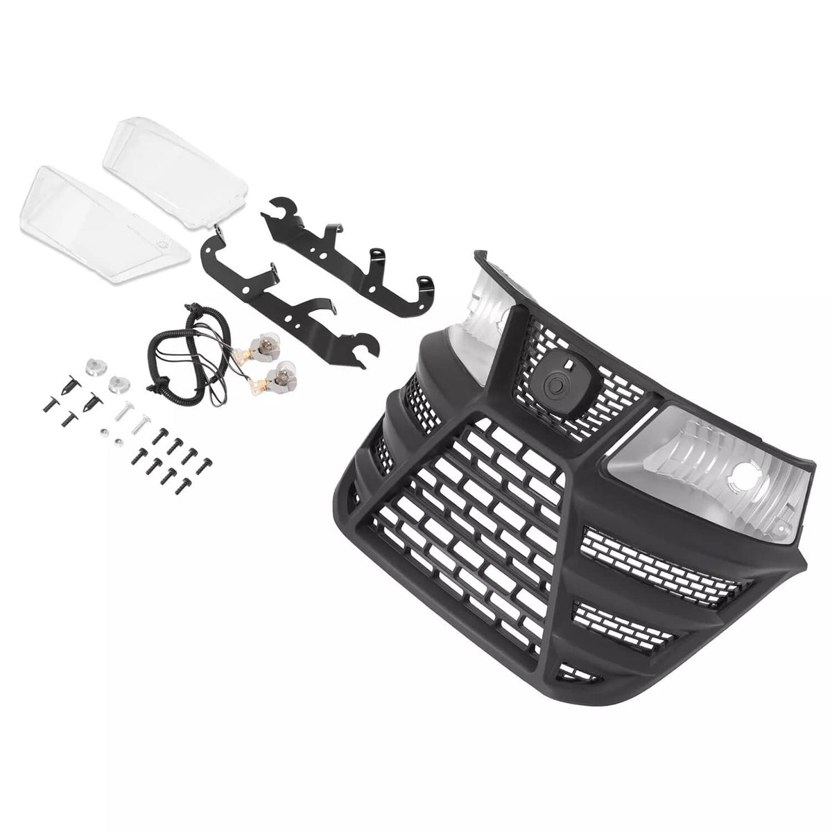 Bethesda Industrial For John Deere X300R X310 X320 X350 X370 X384 X394 Plastic ABS Grille+Headlight
