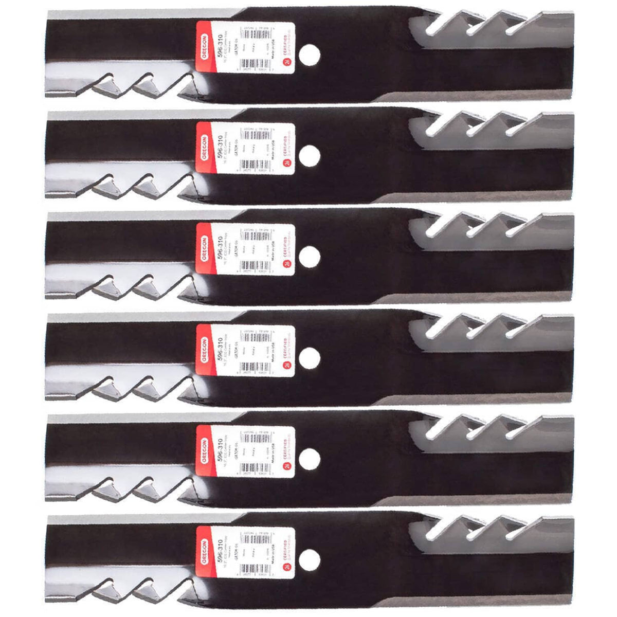 Bethesda Industrial 6PK 48" Oregon Blades 596-310 Gator Mulching Blades Fits Bobcat 112111-01