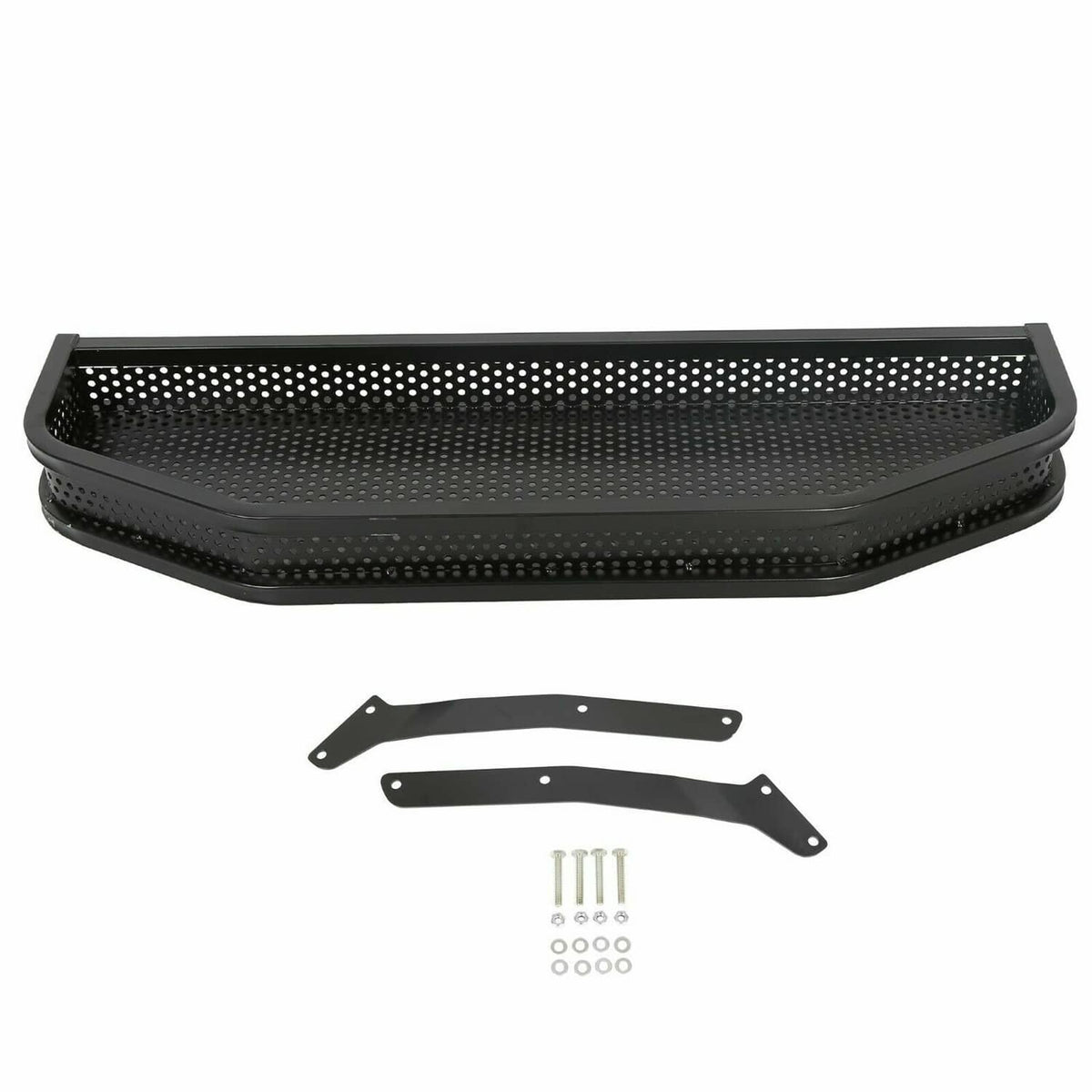 Bethesda Industrial Heavy Duty Front Clay Cargo Basket For EZGO TXT Golf Cart w/ Mounting Brackets