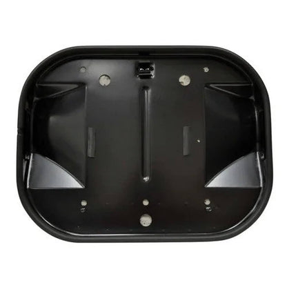Bethesda Industrial Seat Assembly - Restoration Quality Vinyl Black/White