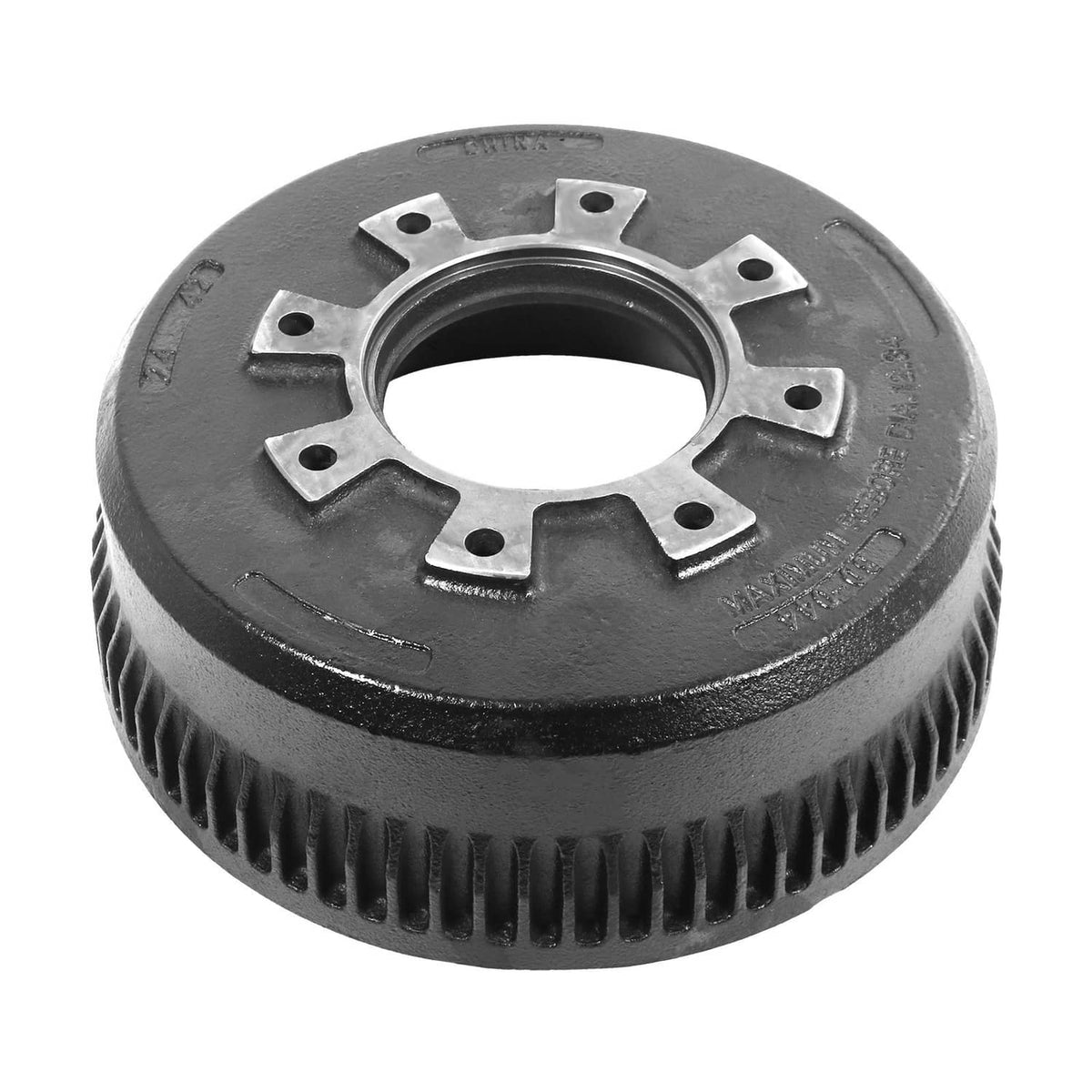 Bethesda Industrial Brake Drum 10,000 GD Trailer Axle 12-1/4 x 3-3/8" For Dexter 9-44 & LCI Lippert