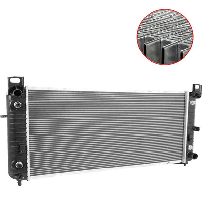 Bethesda Industrial Radiator for 2007-2013 Chevrolet Avalanche 5.3L 6.0L CU2423 Aluminum 34" Core