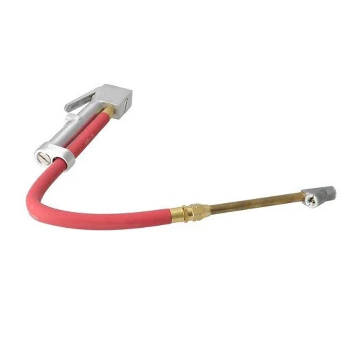 Bethesda Industrial Milton Air Tool Inflator Gauge - Straight Foot Dual Head w/ 15" Hose fits Tools