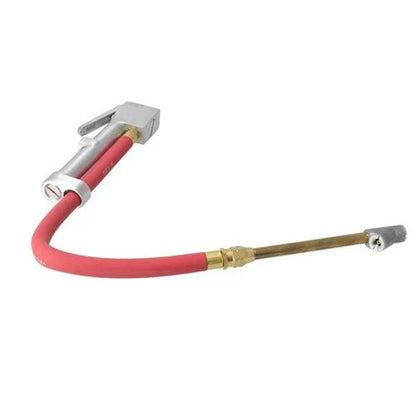 Bethesda Industrial Milton Air Tool Inflator Gauge - Straight Foot Dual Head w/ 15" Hose fits Tools
