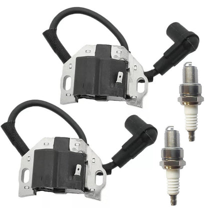 Bethesda Industrial 2Pcs Ignition Coil w/ Spark Plug For KAWASAKI FR FS FX Series Engines 21171-0743