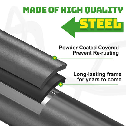 Bethesda Industrial Powder Coated Front Brush Guard For EZGO Express L4 S4 L6 S6 2012-Up Golf Cart
