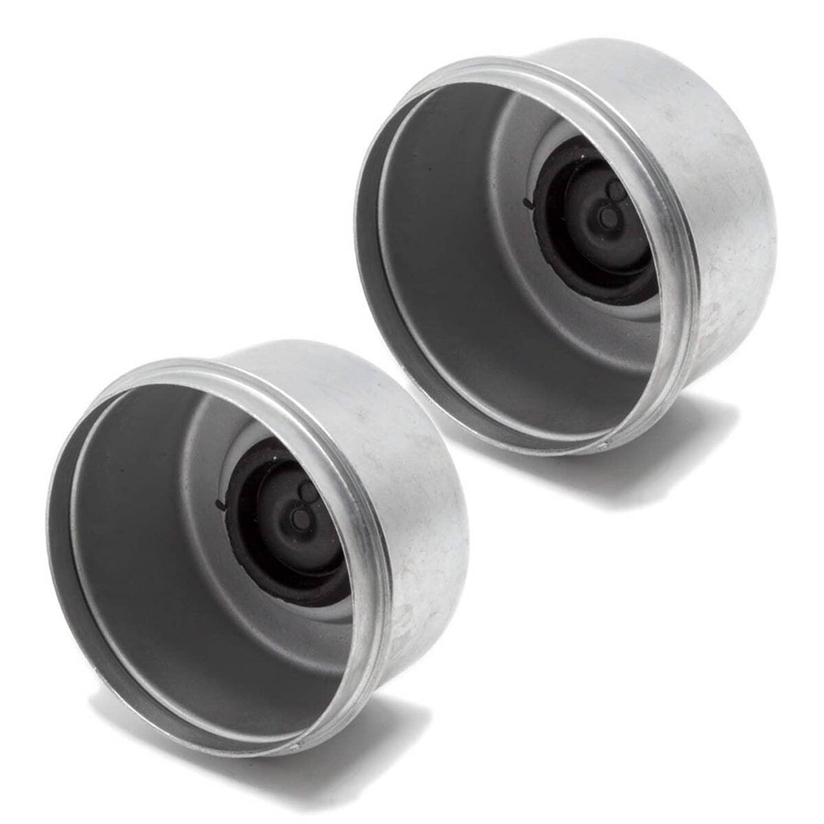 Bethesda Industrial 2PK 2.72" Grease Dust Cap w/ Rubber Plug for EZ Lube 7,000 lbs. Trailer Axles